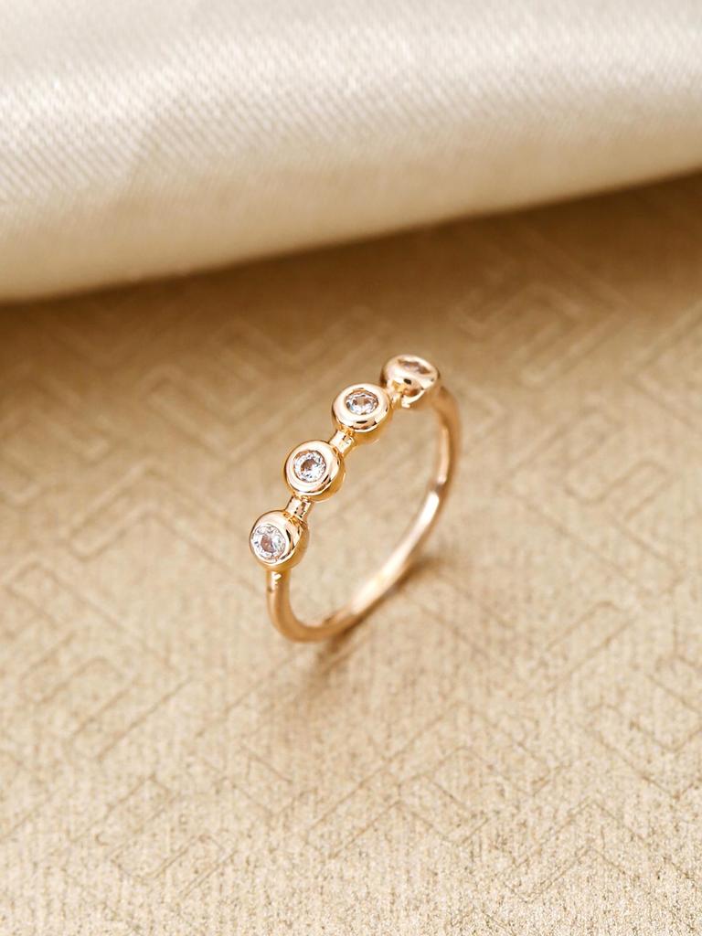 Элегантный циркониевый зажим для носа – модное, простое, непирсинговое украшение