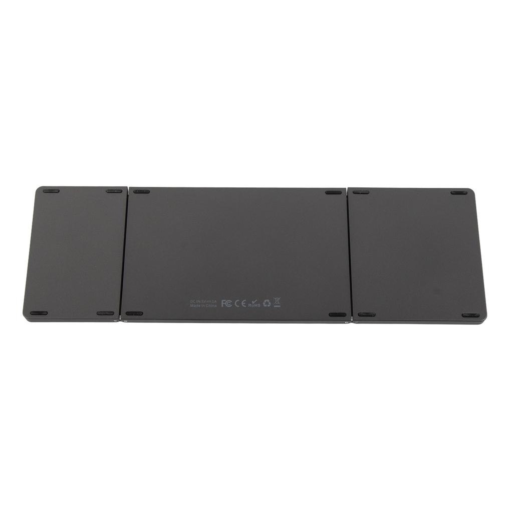 Keyboard Triple Fold Multiple Device Connection Wireless Keyboard for Laptop Tablet Phone