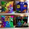 Популярная наволочка RRainbow Friendses Мягкая стирающаяся наволочка для подушки Многоцелевая для дивана, кровати, путешествий, офиса