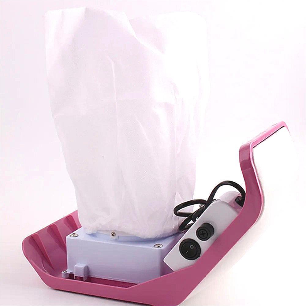 10pcs Nail Dust Collector Bags Disposable Non-Woven Vacuum Bags for Nail Drill, Fits All Nail Salon Dust Fans, Manicure Pedicure
