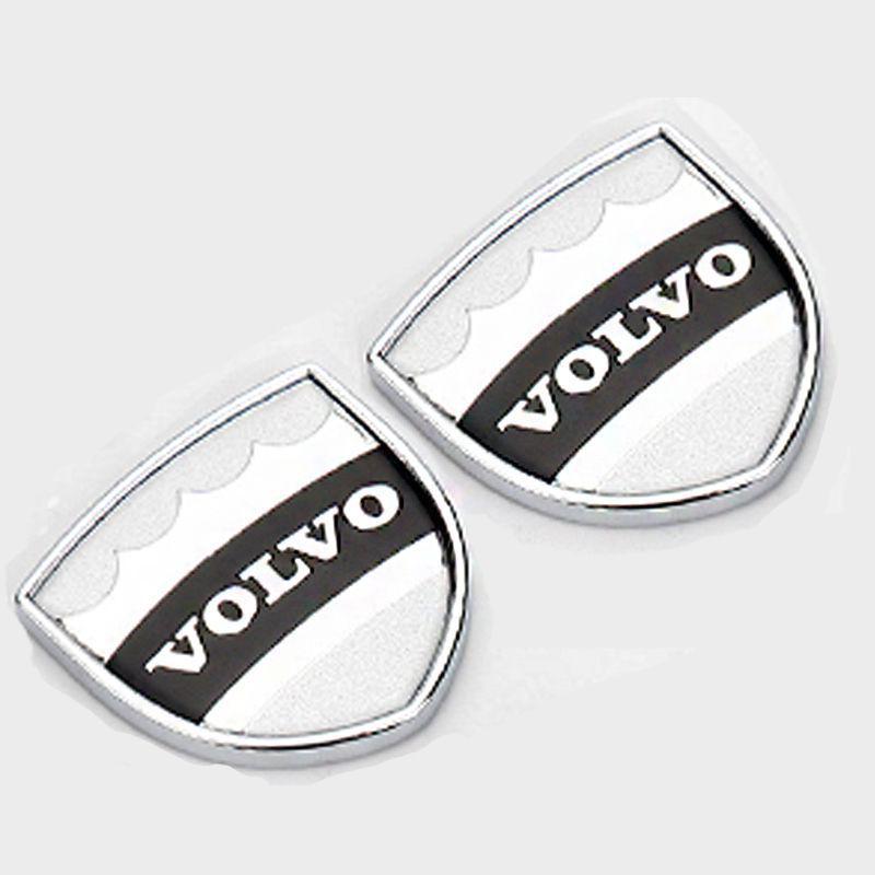 Металлические наклейки на автомобиль для персонализированных логотипов: Совместимо с эмблемами Volvo S60, S90, XC60, XC90