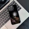 S-Silent Horror Hill Game Черный Матовый Ударопрочный Чехол Чехол для Телефона Для iPhone 17,16,15,14,13,12,11,Pro,Max,Plus