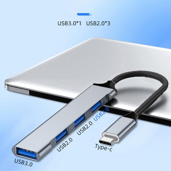 USB 3.0 концентратор-удлинитель с 4 портами высокоскоростной передачи данных универсальный USB адаптер станция ультратонкий портативный концентратор данных