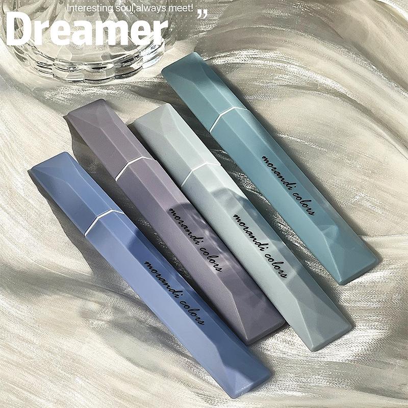 4 шт. Morandi Color Highlighter маркеры набор градиентных цветов кисть наконечник для рисования живопись