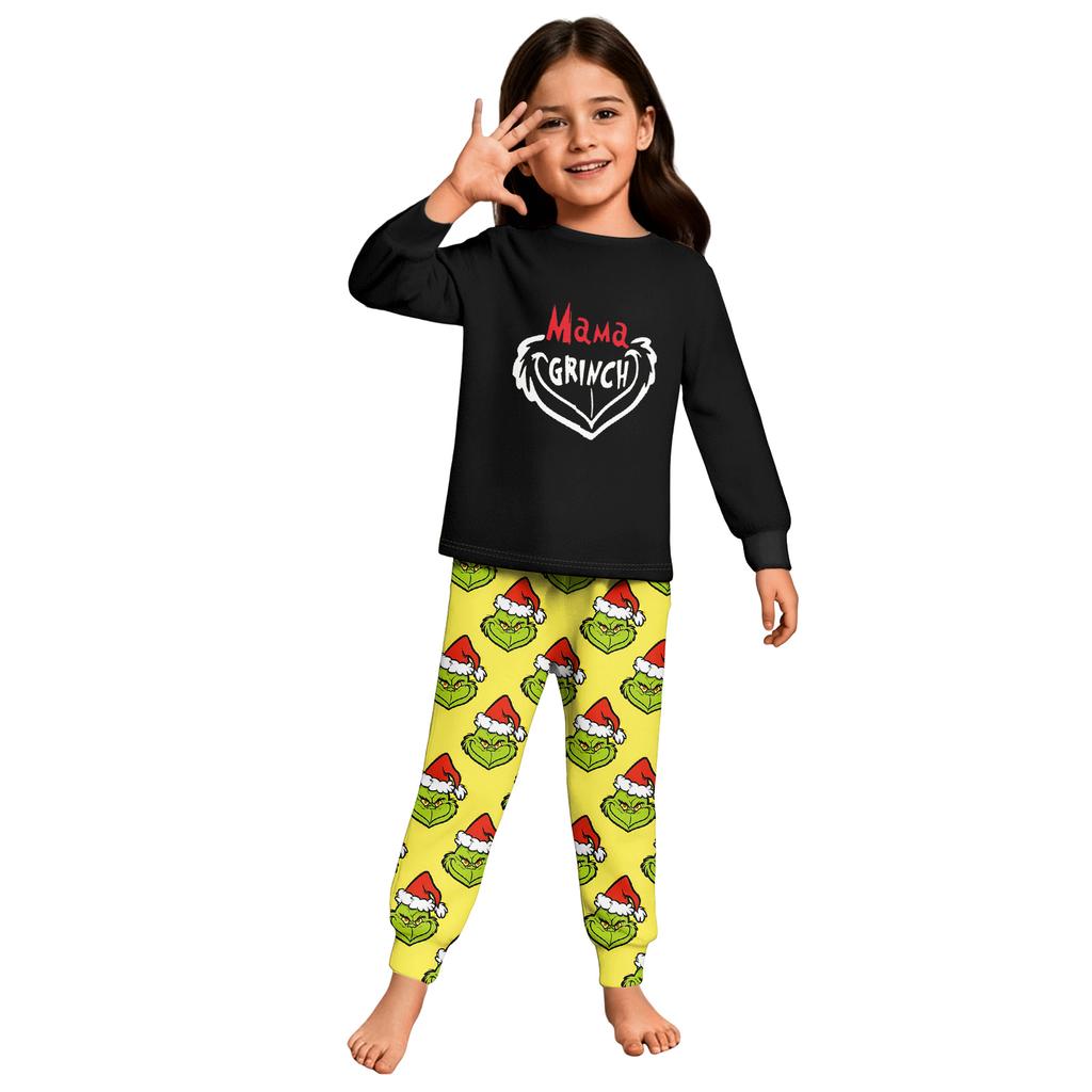 Children's Boys And Girls Thin Two-piece Long-sleeved Pants Two-piece