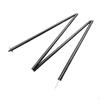 Tarp Pole 2M Replacement Sturdy Multipurpose Telescoping Foldable Metal Tent Rod Canopy Support