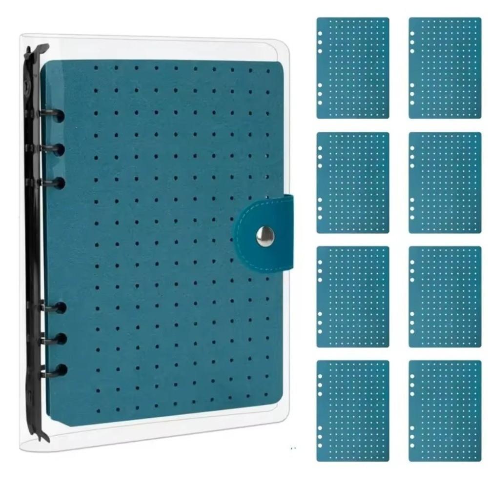 Dust-proof Felt Brooch Storage Book 8 Pages Badges Collection Book Medal Organization