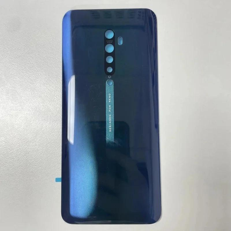6.53" Для Oppo Reno Z / Reno 2 / Reno 2Z Reno2 Z F Задняя крышка аккумулятора Корпус Заднее стекло Запасные части для ремонта