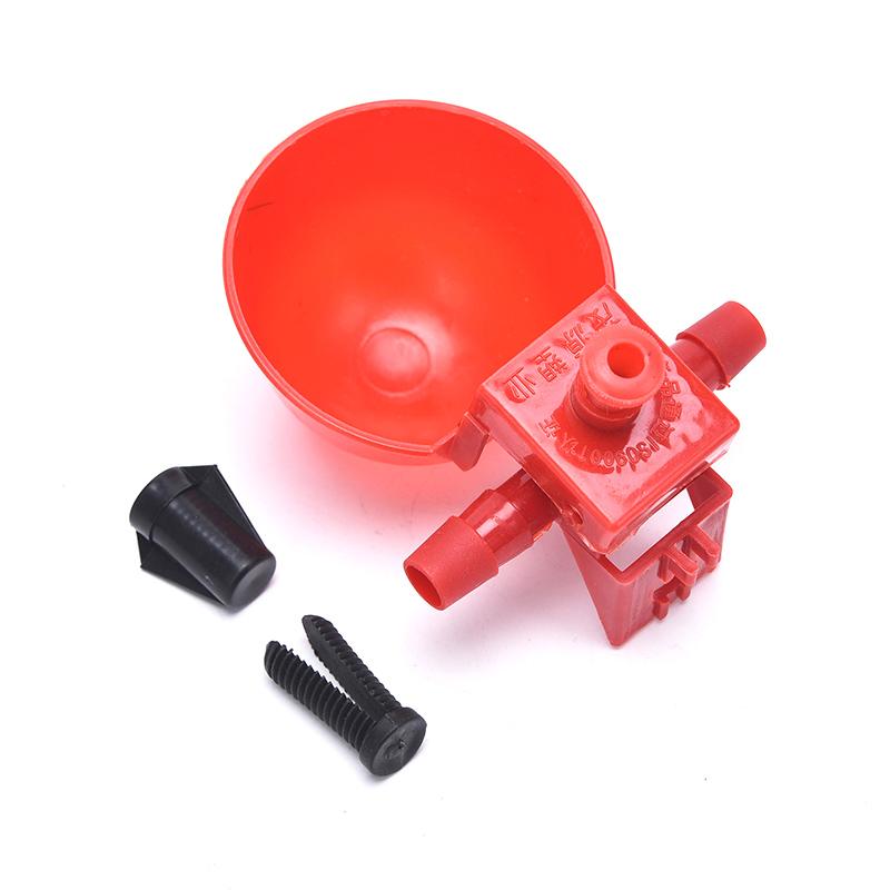 5Pcs Poultry Chicken Automatic Feeder Drinker Coop Bird Water Drinking Cups