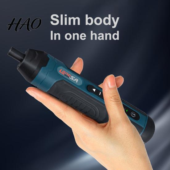 Precision Screwdriver 1 Set Electric USB Charging Multi-function Powerful 3.6V Cordless Electrical for Industry Rechargeable