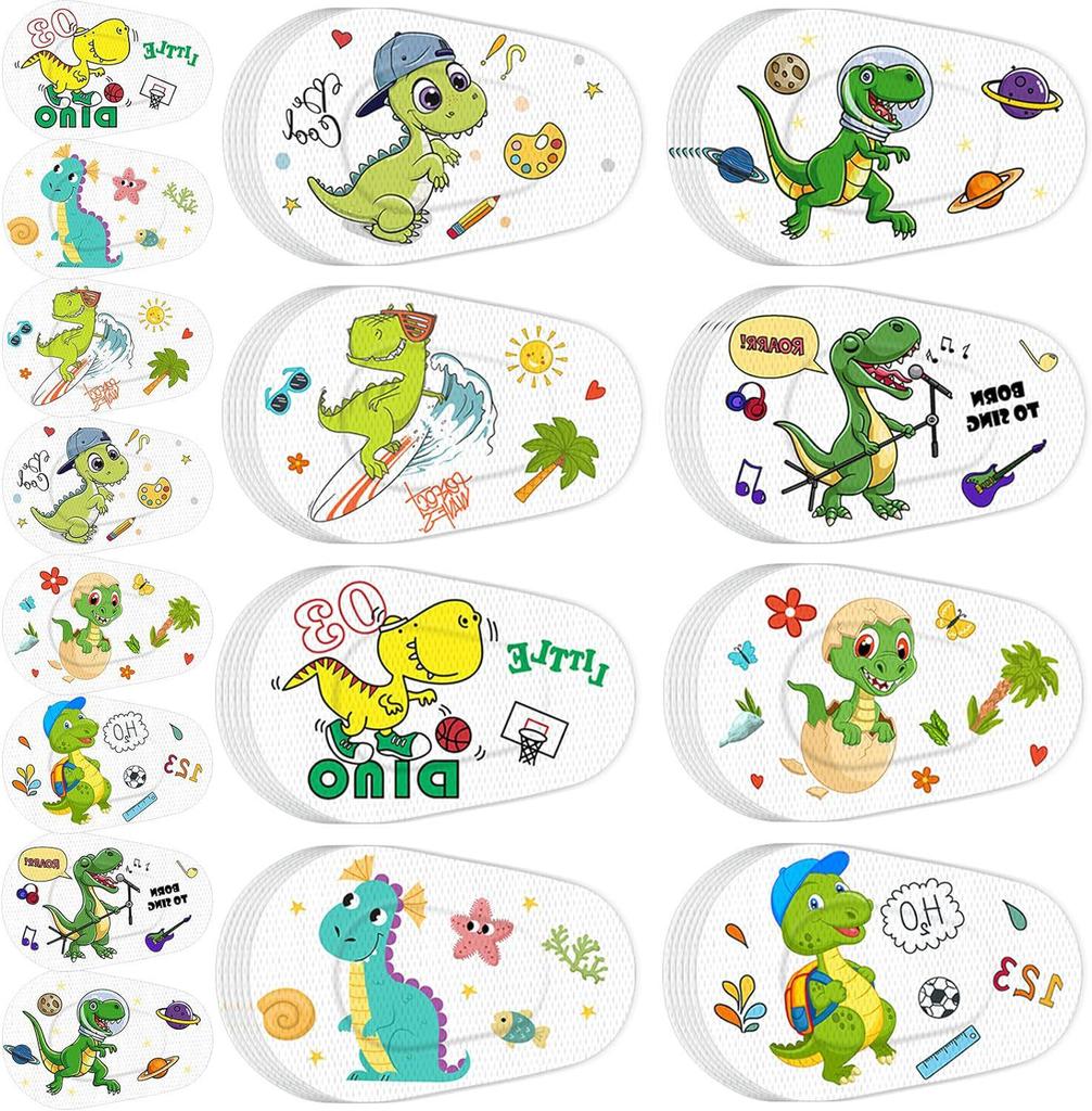 Детский окклюдер для лечения амблиопии - Дышащий, Полное покрытие, Мультяшный дизайн, Коррекция одного глаза при косоглазии