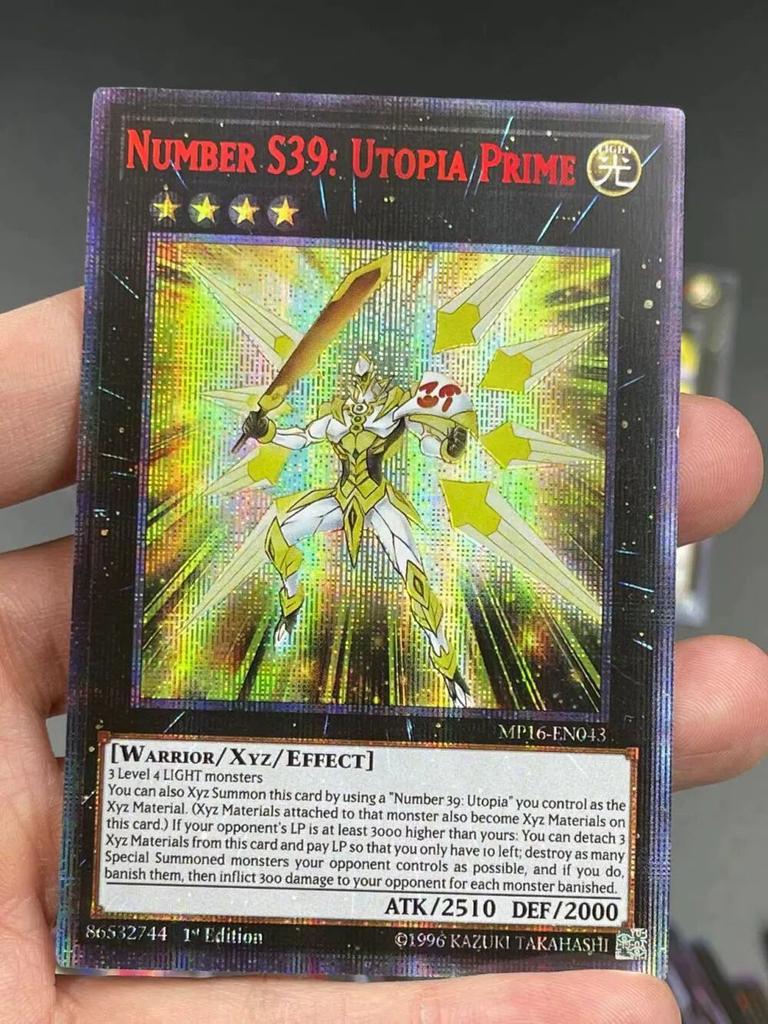 145 English NO Card Collection with Extra Red Inscription Gold Stamping Collection Card Yugioh Card Game King