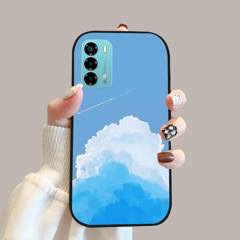 Для ZTE Blade V40 Vita Модный Чехол 8045 Мягкая Силиконовая Задняя Крышка Для ZTE Blade A72 Чехол A 72 4G Телефон Защитный Fundas Para