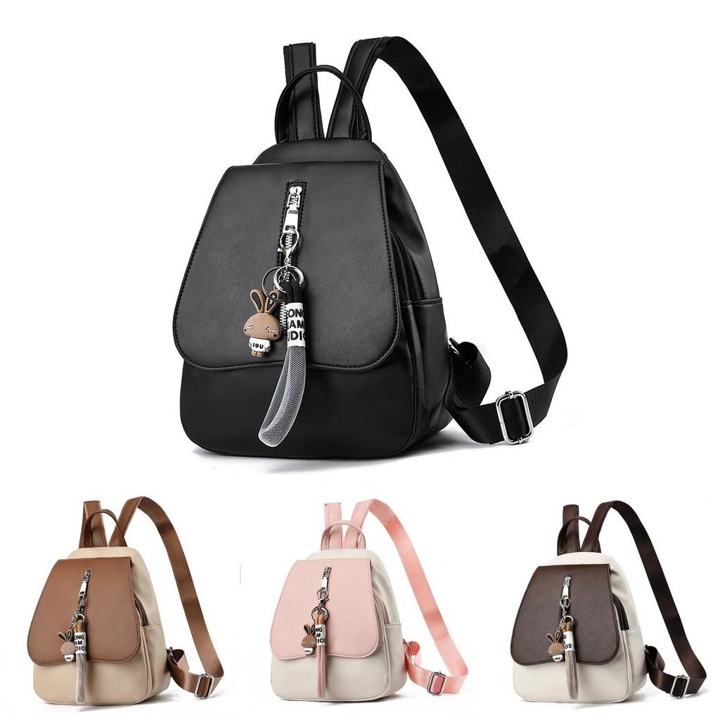 Elegant City Simplistic Backpack For Women Spacious Versatile Fashionable Tote Bag