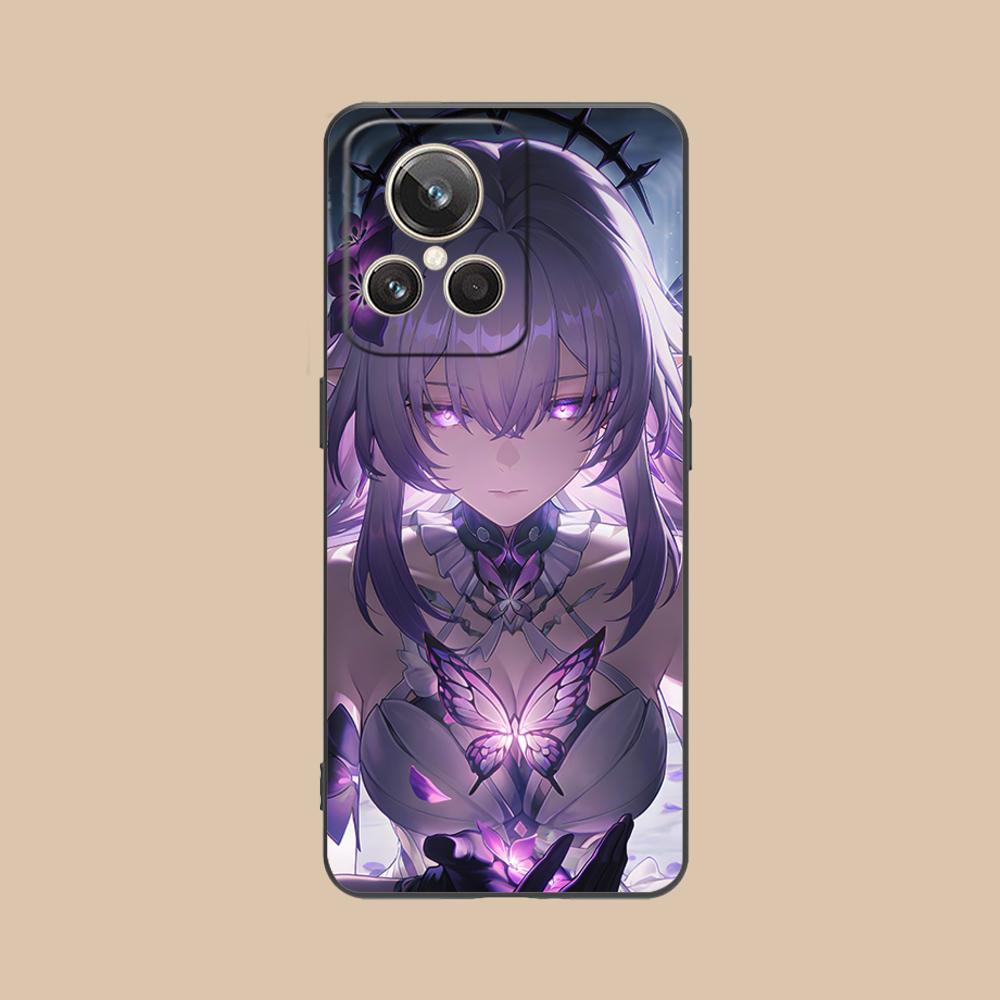 HSR Castorice Матовый TPU Чехол для Мобильного Телефона для Realme GT 8 Neo Pro C75 73 71 C67 65 C55 53 C35 31 C20 15 Цветной Чехол