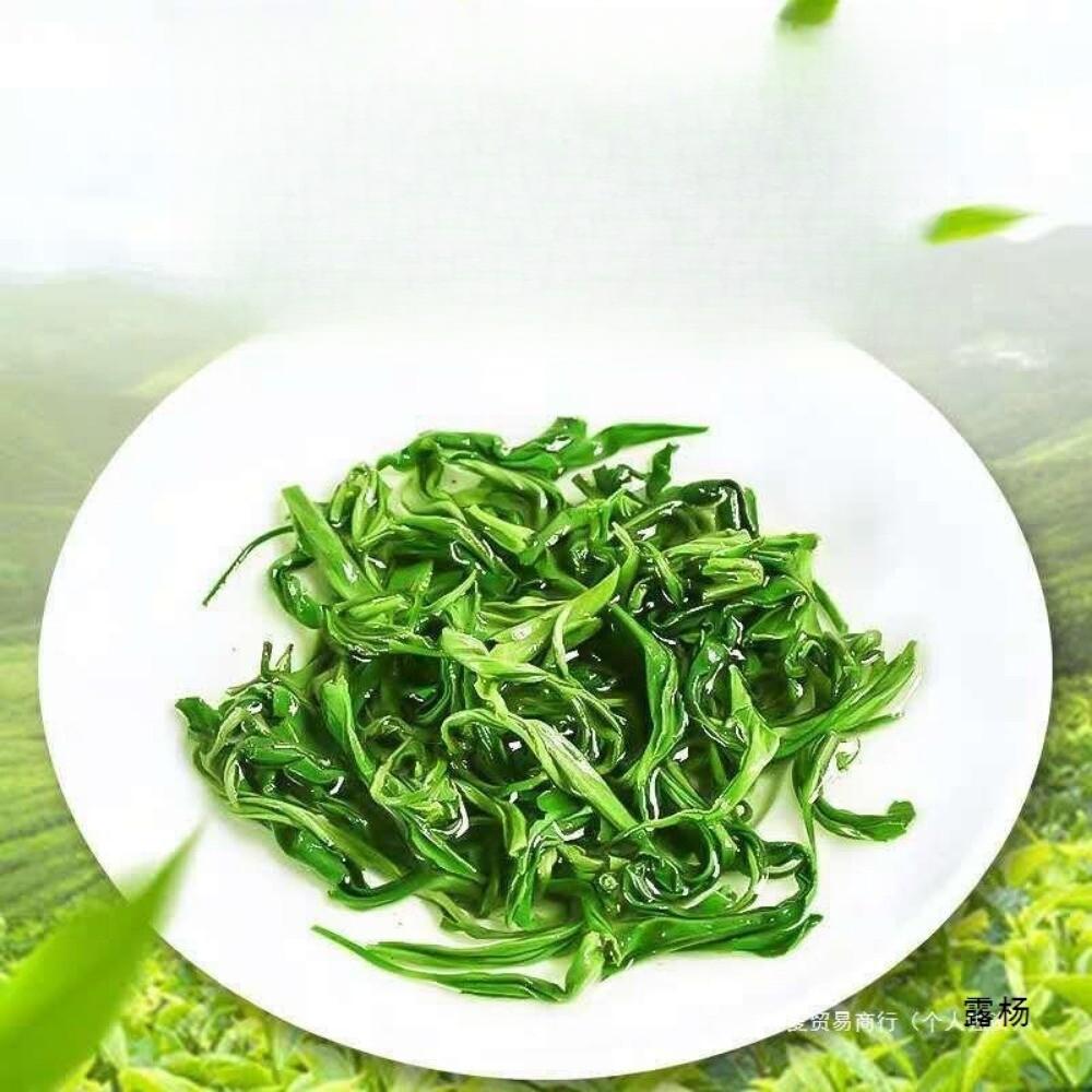 High Mountain Green Tea Fresh Chinese Loose Leaf Strong Aroma Roasted Leaves