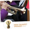 Abaodam ABS Material Trumpet Mute, Lightweight and Compact, Adjustable Volume, Trumpet Practice Accessory, Replacement for Beginners and Home Practice