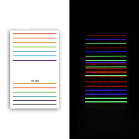 Little Sexy Cute Tattoo for Women Glowing Dark Taty Waterproof Fake Tatoo Luminous Tattoo Stickers Body Art Cartoon Tattoo