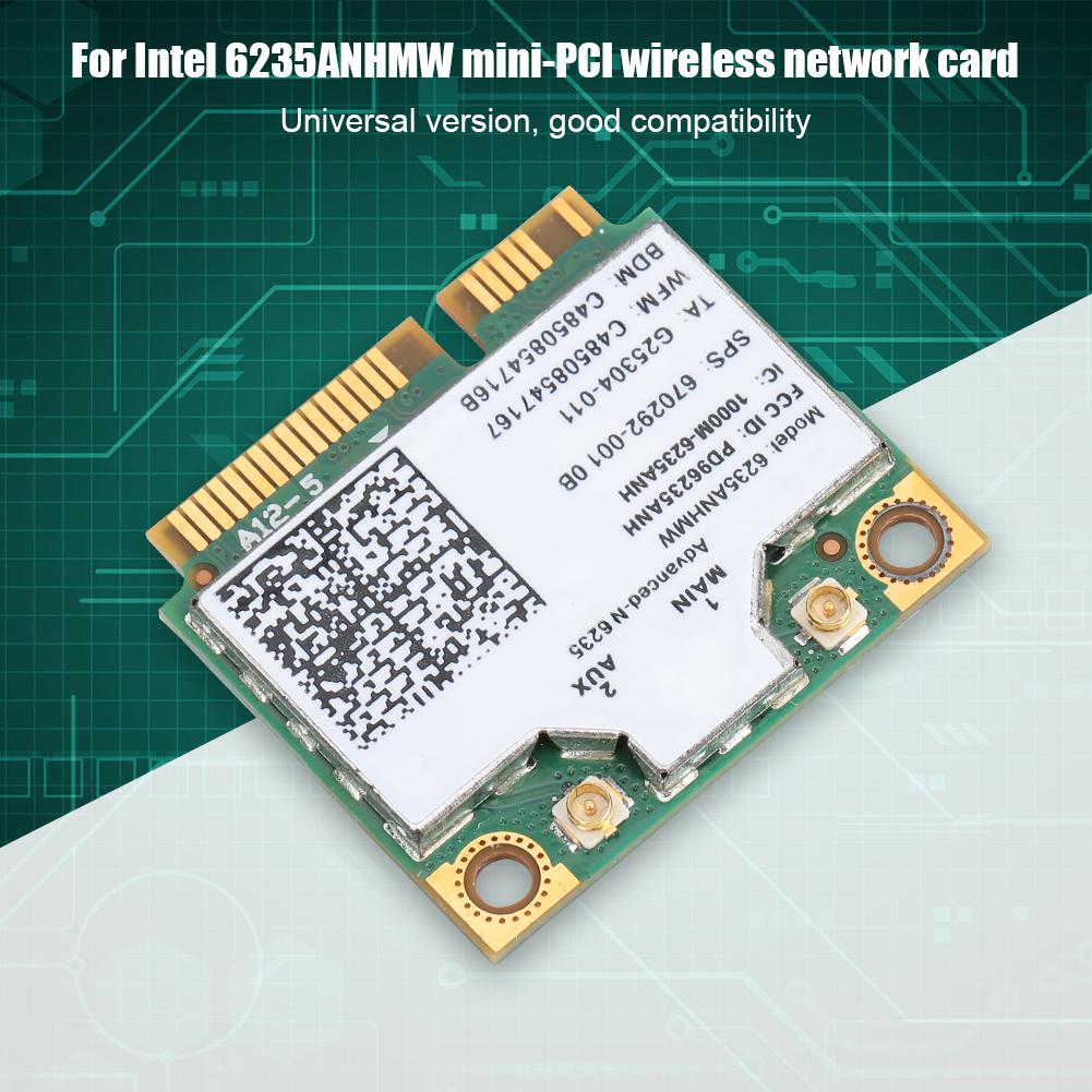 Для беспроводной сетевой карты Intel 6235AN 6235ANHMW 300 Мбит/с, двухдиапазонной 2,4 ГГц / 5 ГГц, с Bluetooth 4.0