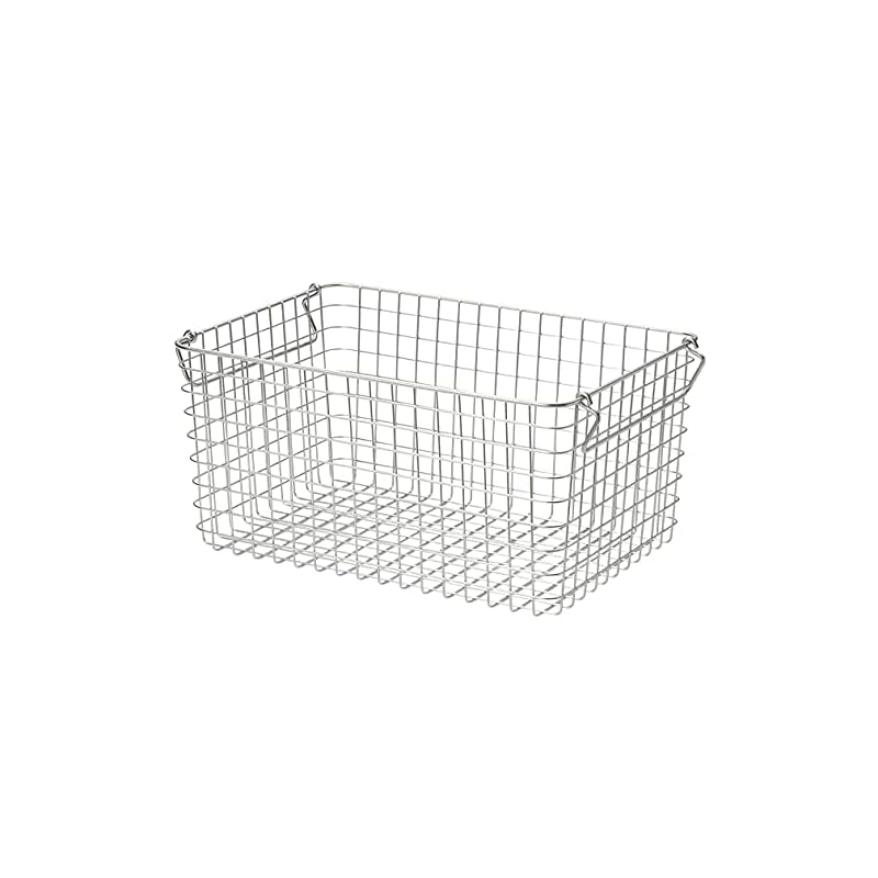 Корзина из нержавеющей стали MUJI 4, Прибл.. Ш37 x Г26 x В18см, 44831496 (баскетбол)