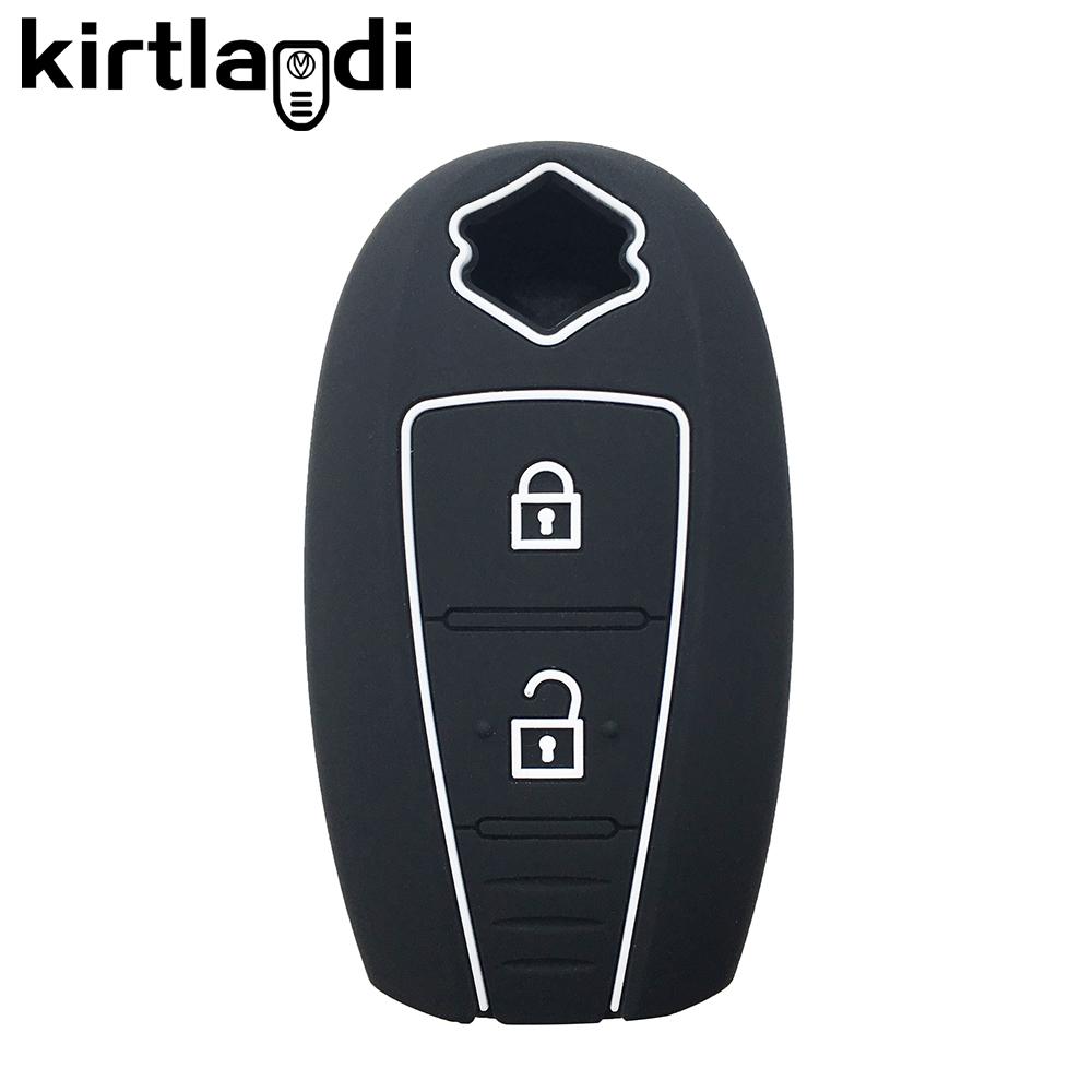 Силиконовый чехол для ключа Пульт Чехол для ключа автомобиля для SUZUKI Grand Vitara 2021 Swift Sport SX4 S-CORSS 2 кнопки Держатель для автомобильных аксессуаров