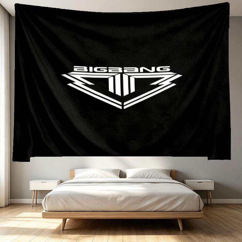 BIGBANG Print Tapestry - Portable Wall Decor Cloth, for Home, Dorm, Travel, Bedroom, Living Room - Ideal Birthday Housewarming Gift