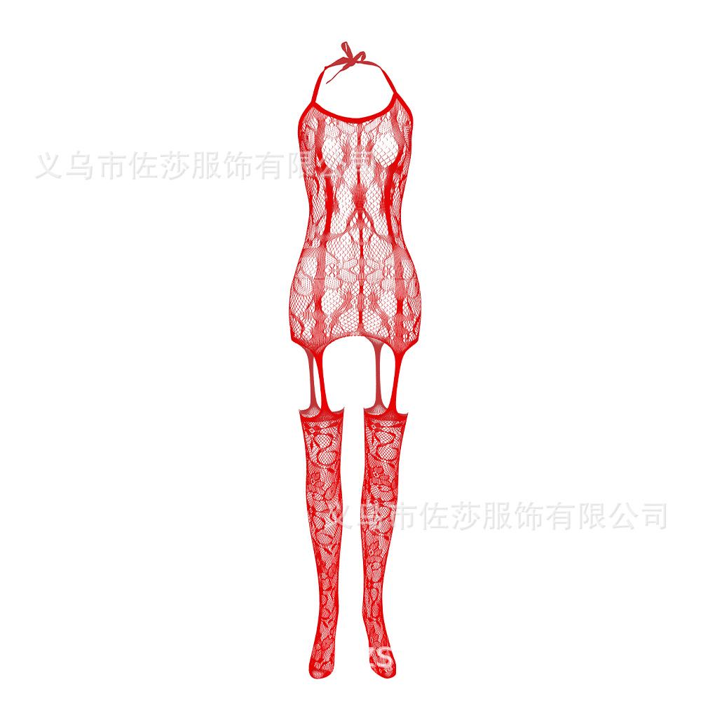 Sex Underwear Benxi New Nylon Stockings Hollow Onesie Hollow Sexy Mesh