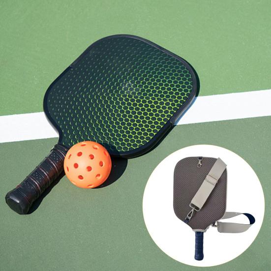 Чехол для ракетки Pickleball из неопрена, чехол для ракетки Pickleball, защитная сумка для ракетки Pickleball с плечевым ремнем и карманом для хранения