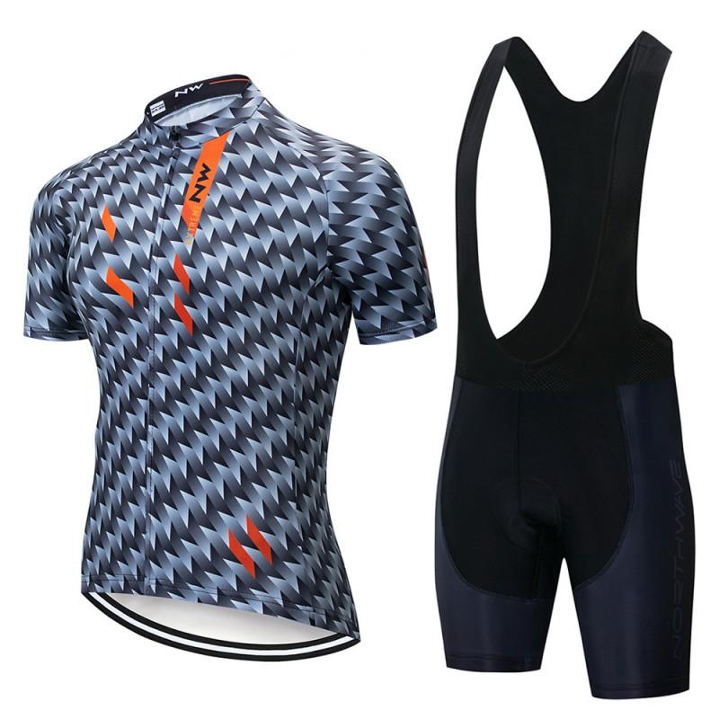 Men Women Cycling Jersey Set Short Sleeve Quick Dry Breathable Compression Fit Bike Riding Outfit