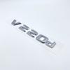 3D буквы V250d V300d NIGHT EDITION ABS эмблема для Mercedes Benz V Class W447 значок на крыло автомобиля багажник табличка с логотипом наклейка