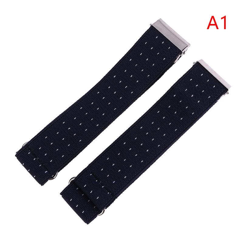 1Pair Elastic Armband Shirt Sleeve Holder Women Men Fashion Adjustable Arm Cuffs Bands For Party Wedding Clothing Accessories