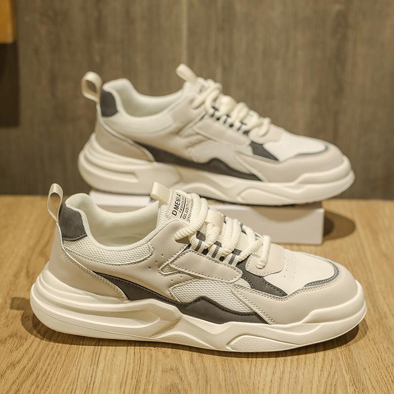 Men's Shoes New Summer Mesh Breathable Versatile Casual Sports Board Shoes Youth Niche Versatile High-end Trendy Shoes