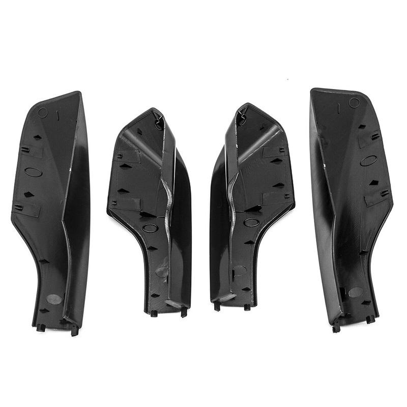 4pcs Black Roof Rack Rail End Cover Shell Replacement For Toyota RAV4 2001 2002 2003 2004 2005 RAV 4 Car Decoration Accessories