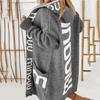 2023 European & American Women's Hooded Knit Cardigan Sweater
