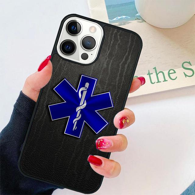 EMT Fireman Fire Rescue Coque Shell For iPhone 17 Air 15 16 14 13 12 Pro Max 11 Pro Max Plus Phone Case Cover