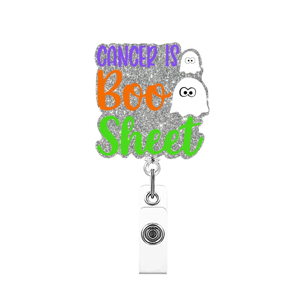 Medical Heart Lung Brain Acrylic Glitter Retractable Badge Reel Rotating Crocodile Clip ID Badge Holder for Doctor Nurse