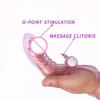 Finger Silicone Vibrator Stimulate Women Clitoris Nipples & Anal Women G Spot Massage Stimulation Products Adult Sex Toy for Solo & Couple Play