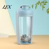 Large Capacity Shaker Bottle with Handle And Mixing Ball, Double Layer Sports Water Protein Bottle, Cup for Fitness Gym Outdoor Use Workout Supplement