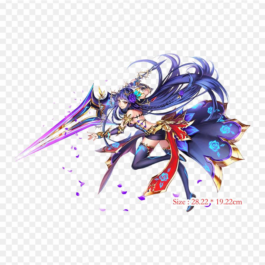 Alchemist Code Skin For Whom The Alchemist Exists Iron On Heat Transfer Printing Patches Sticker Washable For Tshirts Clothing DIY Stickers Appliques