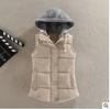 Manufacturer directly approves autumn and winter cotton vest women's clothing large size vest vest short thermal vest