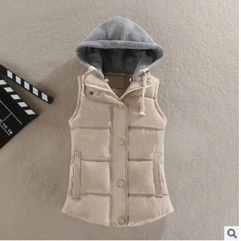 Manufacturer directly approves autumn and winter cotton vest women's clothing large size vest vest short thermal vest