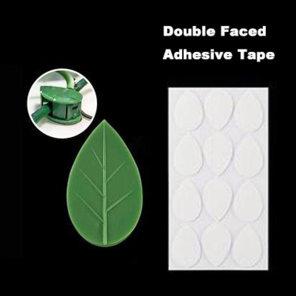 10/20 шт. невидимые зажимы для настенного крепления для восхождения, акриловая наклейка, самоклеящийся крючок, держатель для тяги растений, лозы, в помещении и на открытом воздухе