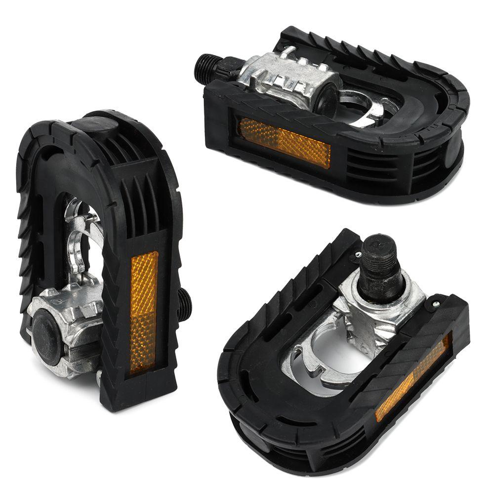 Подножки Противоскользящие детали для скутеров Складные педали для электровелосипедов Аксессуары для электровелосипедов Педаль-платформа