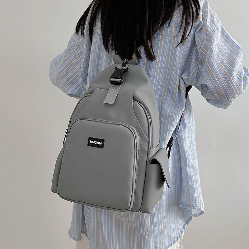 Мини-рюкзак, женская нейлоновая нагрудная сумка, мужская сумка через плечо большой емкости, спортивная сумка для верховой езды на открытом воздухе