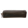 CCOMPANY LIMITED Pen Case Large Capacity Pen Tray Cowhide Pencil Case Full Chrome Tanned Morris (Navy)