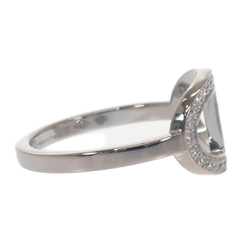 HERMES  H122605B #13(JP Size)  Ring K18WG K18 White Gold Women