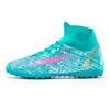 Новые футбольные бутсы, мужские высокие AG длинные шипы и сломанные шипы, тренировочные бутсы для искусственной травы для молодых учеников средней школы