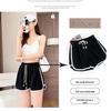 Women's Summer A-Line High Waist Sports Shorts - Slim, Loose, Three-Quarter Casual Wear 2024