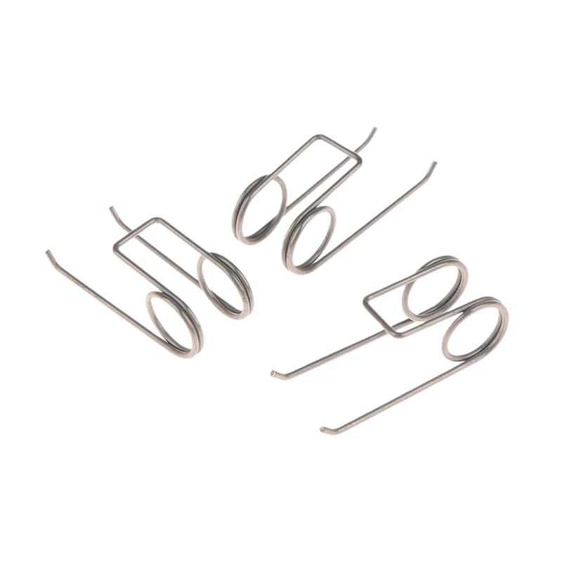 3Pcs Double Torsion Spring For Trash Can Stainless Steel 1.0Mm Wire Diameter 11Mm Outside D Strong Torsional Spring