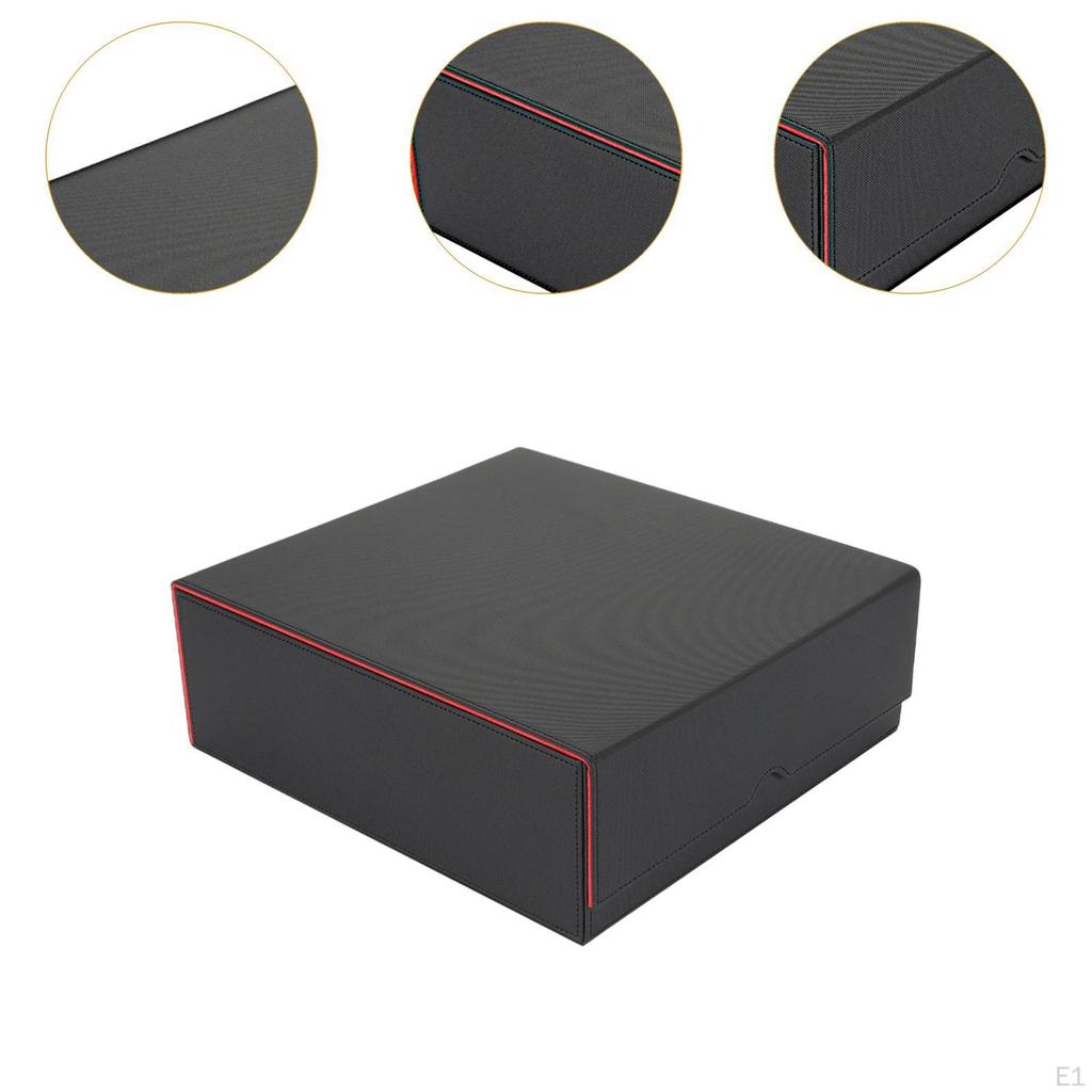 Card Deck Box with Magnetics Closure Baseball Cards Sturdy Sports Case